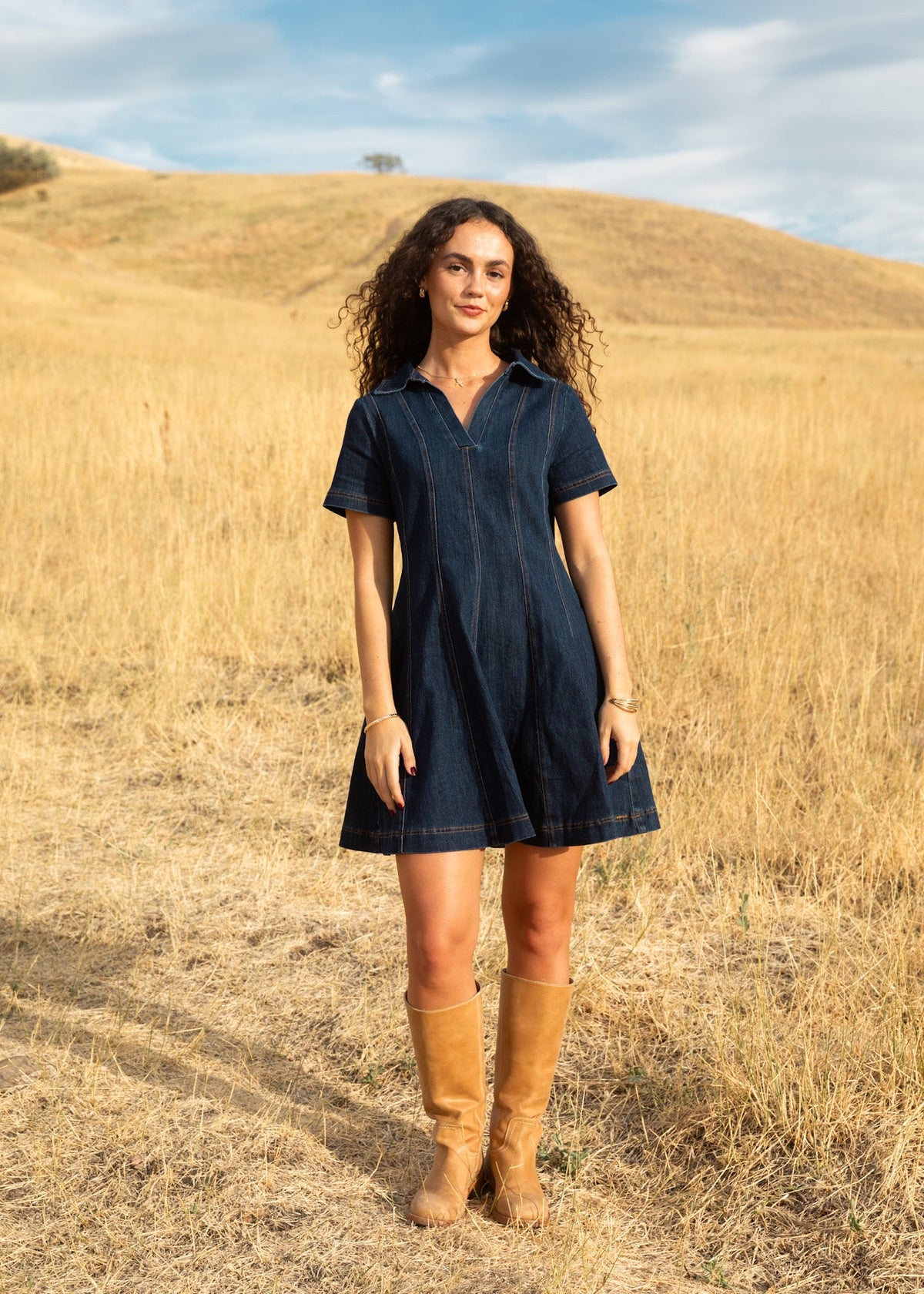 Denim Dress // Dark Denim