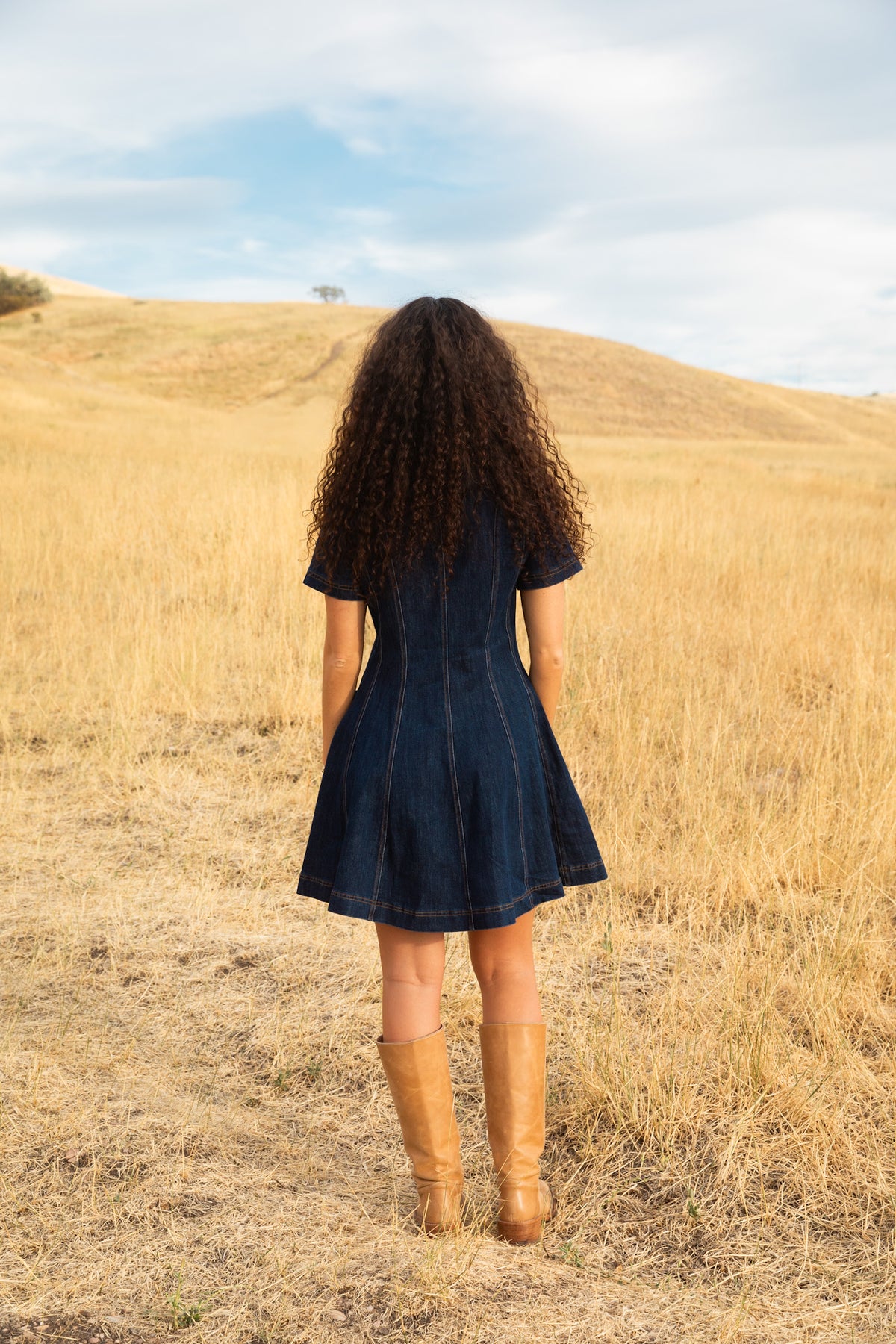 Denim Dress // Dark Denim