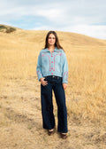 Western Sweater // Blue
