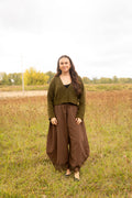 Balloon Pants // Brown