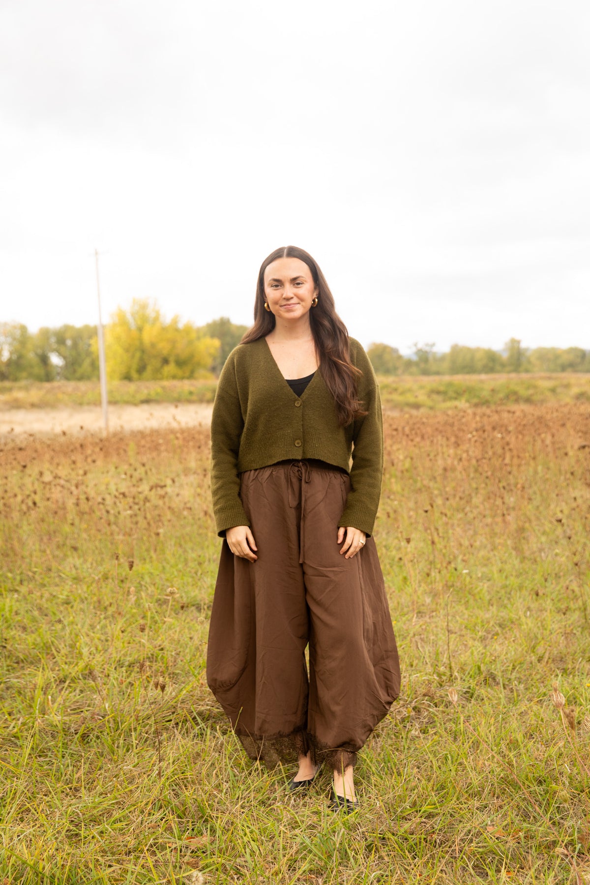 Balloon Pants // Brown
