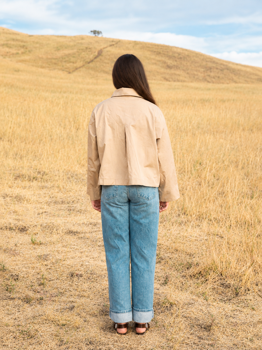 Poplin Jacket // Sand